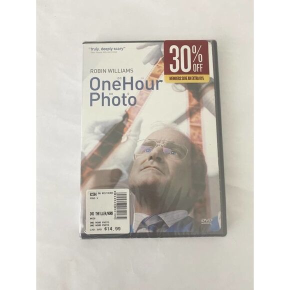 NWT NIB DVD One Hour Photo Robin Williams Movie Widescreen Edition - Picture 1 of 3